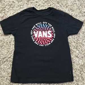 Black vans t shirt